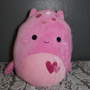 Squishmallow 12” Artin the Loch Ness Monster Valentine’s Day NWT